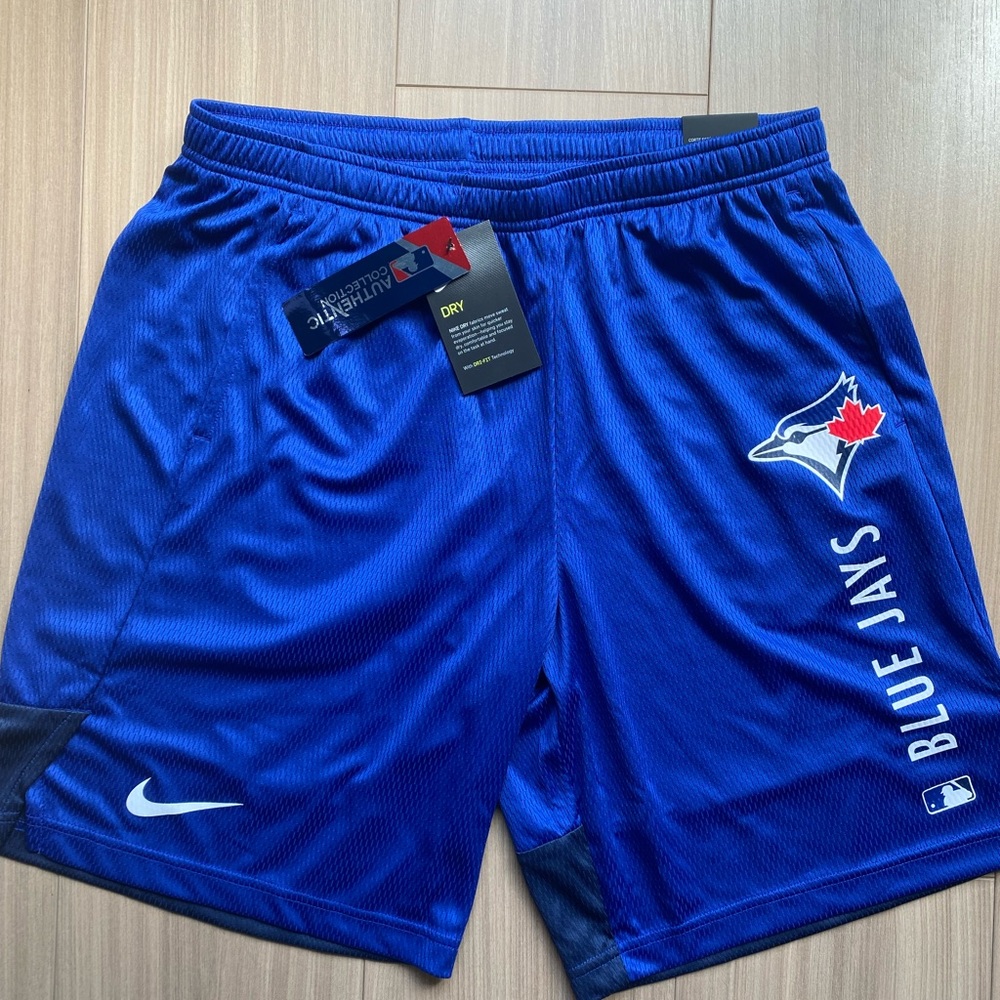 Toronto Blue Jays Authentic on-field Nike performance athletic Shorts MLB
